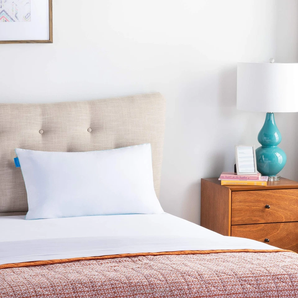 Shredded Memory Foam Pillow 74 x 48 cm with Cooling Gel Encasement – - Image 2 of 4