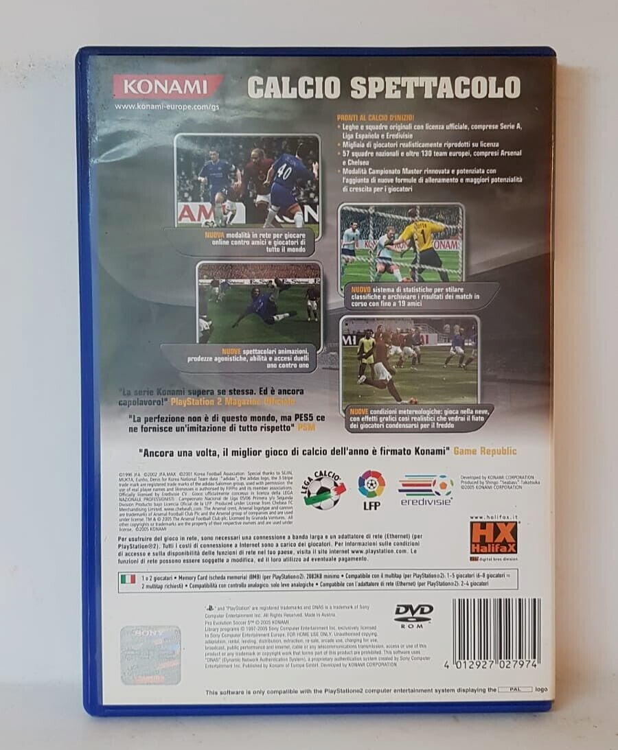 【希少品】ランブルローズ　両面ポスター　PlayStation2 KONAMI Pes Pro Evolution Soccer 5 - Playstation 2 Ps2 | eBay