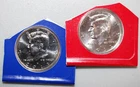2012 P and D Kennedy Half Dollar Blister Packs 50c US Coins Uncirculated 2 Coins