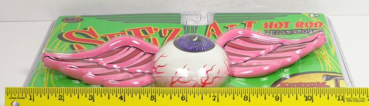 Hot Rod Underground See'z All Pink Seez Flying Eyeball Von Dutch