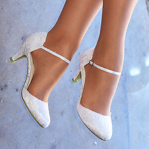 bridal shoes with straps