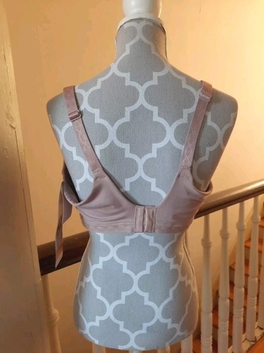 NWT Simply Perfect by Warner's Women's Super Soft Wirefree Bra Mauve Size 36D - Picture 5 of 18