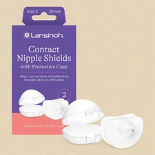 Lansinoh Nipple Shield 2-Pack (24mm)