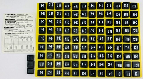 1976 Acquire Game by 3M Complete in Very Good Condition FREE SHIPPING - Imagen 4 de 7