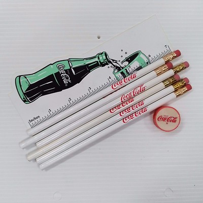 and Ruler Set FREE SHIPPING Coca-Cola Pencils Sharpener and Ruler Set FREE SHIPPING Coca-Cola Pencils Sharpener