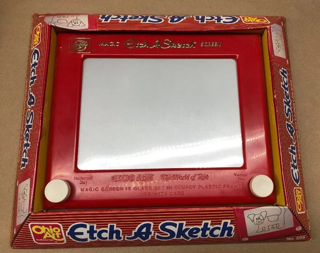 Vintage Etch A Sketch Ohio Art Toy 505 Nib