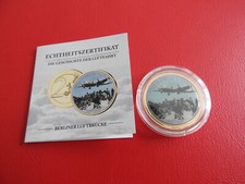 * BRD 2 Euro  Vergoldet / Kaltemaille *Berliner Luftbrücke (Schub9)