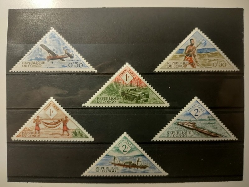 1961 Congo Stamps(Mode of Transport),MNH,OG