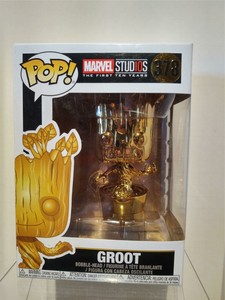 gold groot funko pop ebay