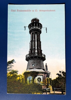 Ansichtskarte Bad Freienwalde / Oder, Kriegerdenkmal