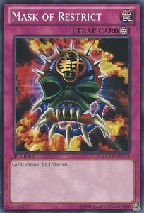 Mask of Restrict - LCYW-EN179 - Common - 1st Edition x3 - Lightly Played