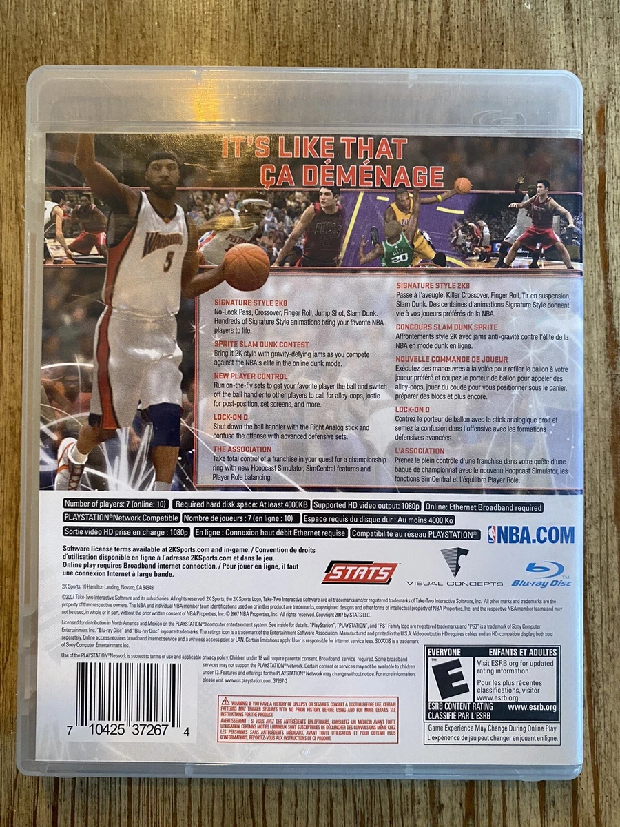 Nba 2k8 ps3 deals