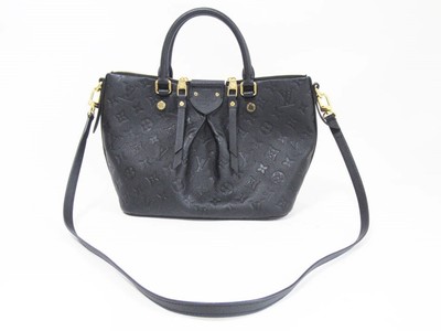 Louis Vuitton Monogram Empreinte Mazarine PM Shoulder Tote Bag 