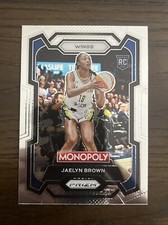 2024 Panini Prizm Monopoly WNBA #15 Jaelyn Brown RC Dallas Wings