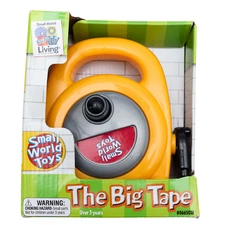 New Small World Toys The Big Tape Easy to Hold Handle and Re-Winding Mechanism