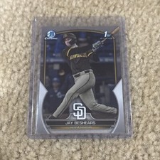2023 Bowman Draft Chrome Prospects 1st Bowman Card # BDC-166 Jay Beshears