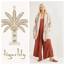 BNWT TIGERLILY HALLE JACKET COAT SIZE MEDIUM (SAND) RRP $499.99 CLEARANCE
