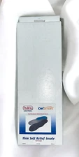 PediFix Pedi Fix Gel Smart Thin Soft Relief Silicone Insole Full Length sz M New