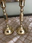 2 BRAND NEW BRASS VINTAGE CANDLESTICKS — photo 4