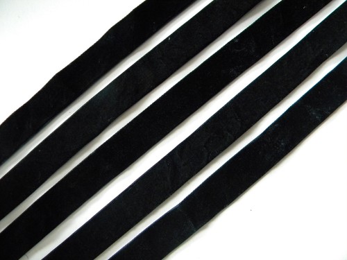 10/5/2 Meter Samtband Bogenfarbe ist Schwarz 1,6cm Spitze Borte Nähen - 第 1/5 張圖片