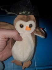 🦉TY Beanie Baby Babies Wise the Owl🦉 DOB 5/31/1997 Retired Grad Class of '98🦉