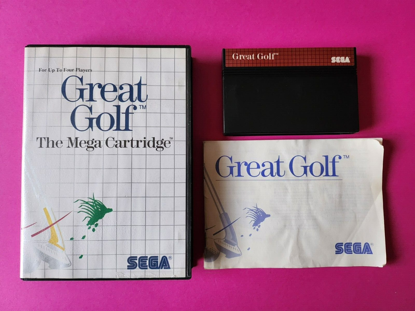 GREAT GOLF / jeu SEGA Master System / 1987