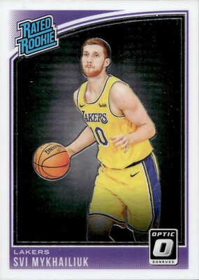 Svi Mykhailiuk - Rated Rookie - 2018-19 Donruss Optic #193