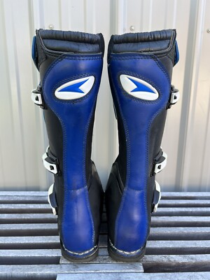 Vintage Axo Motocross MX Boots 90s Y2K Mens 7 US / 40 EU Black