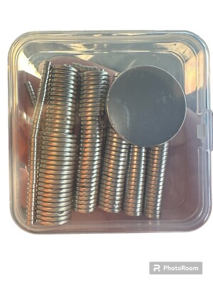 158Pcs Strong Neodymium Magnets, Rare Earth Magnets Heavy Duty Magnets For Multi Purpose 6 Different Size Magnets For Whiteboard Refrigerator Mini Magnets For Diy Crafts Fridge Magnets