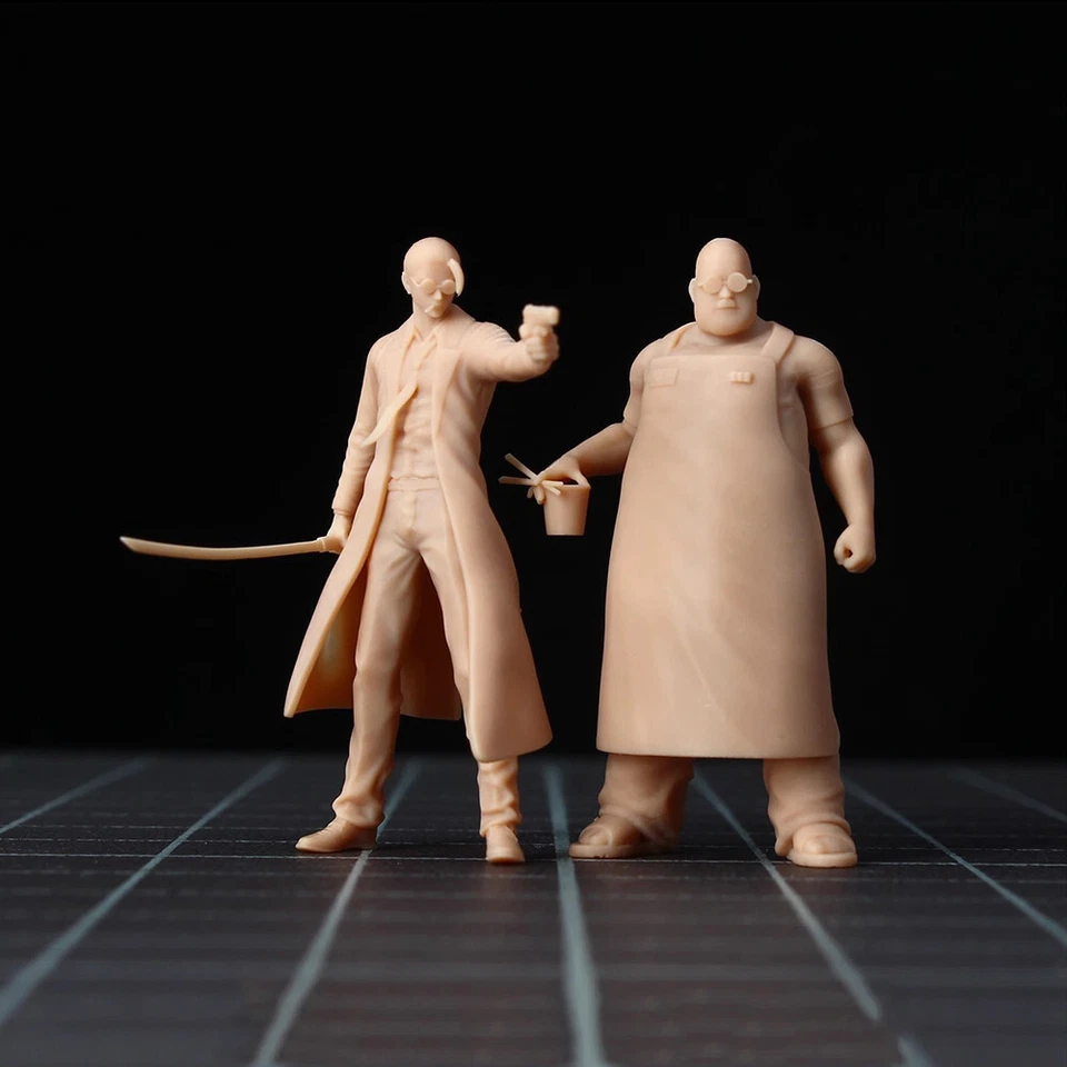 1/43 1/64 Taro Sakamoto versión grasa/delgada modelo miniatura escena accesorios vehículo juguete Foto 3 de 4