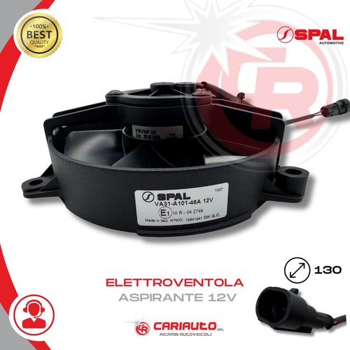 Ventilatore Aspirante Ventola Assiale Spal VA31-A101-46A, 12v Diametro 130 mm - Foto 3 di 6