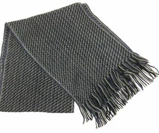 $150 Inc International Women'S Blue Formal Satin Winter Muffler Shawl Wrap Scarf