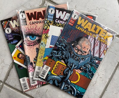 Walter Campaign of Terror #1- 4 Comic Dark Horse '95 complete mini Series