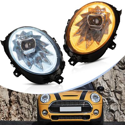 VLAND LED Projektor Scheinwerfer Für 2014 2018 BMW Mini Cooper F56 w/Dynamische