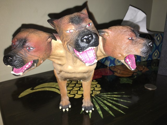 harry potter 3 headed dog toy