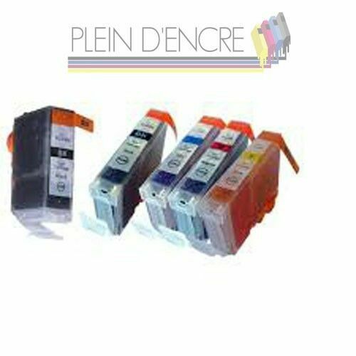 Cartouches D'encre Compatibles Canon PGI-35 CLI-36 - Lot 5 (3 Noir, 2 Couleur) Pour Pixma IP100/110/TR150 - 6