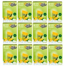 12 Packungen Sun Lolly Wassereis Mango a 520 G mit 8 Eis packungen