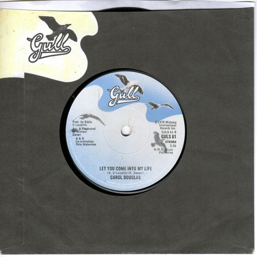 Carol Douglas - Night Fever (7" Single 1978) EX Bee Gees - Picture 2 of 2