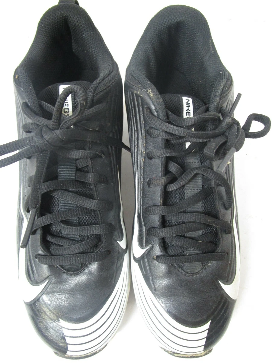 NIKE Vapor Keystone 2 Low BG Boys Youth Baseball Cleats Black