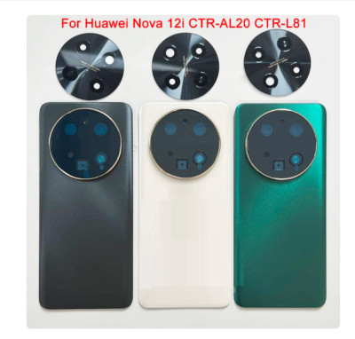 For Huawei Nova 12i CTR-AL20 Housing Glass Battery Back Door Cover Replacement