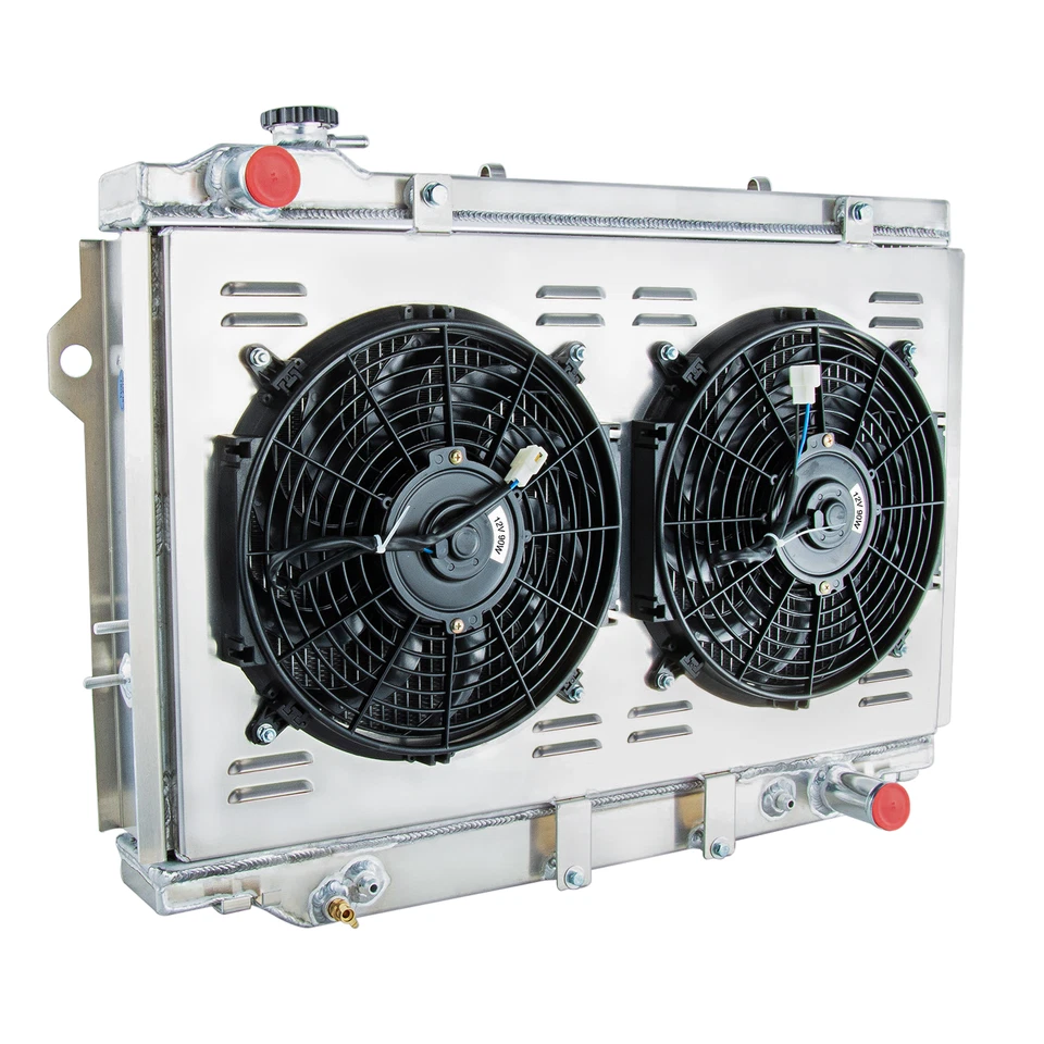 4 Row Radiator Shroud Fan Relay For 1990-1998,1992 Toyota Land Cruiser 4.0L I6 Foto 4 de 4