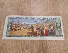Banknote Banco Central de Costa Rica Original 1992 neuwertig Kassen Neu TOP