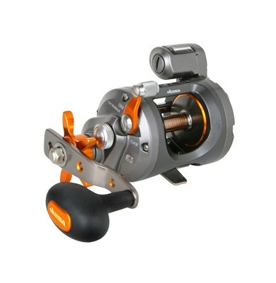 Okuma Cold Water Linecounter Trolling Reel CW-153DLX 240 Yds-14lb, Left Hand