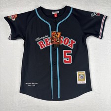 Memphis Red Sox #5 Headgear Classics Negro League Baseball Jersey SZ L Youth