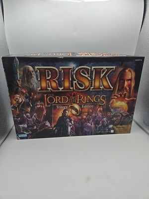 RISK Lord Of The Rings Board Game, 2002,  Complete With Ring