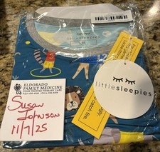 Little Sleepies Jungle Gym Pajama Set Size 16 NIB