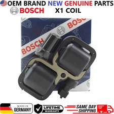 OEM BOSCH x1 Ignition Coil For 1998-2011 Mercedes-Benz A0001587803, 0221503035