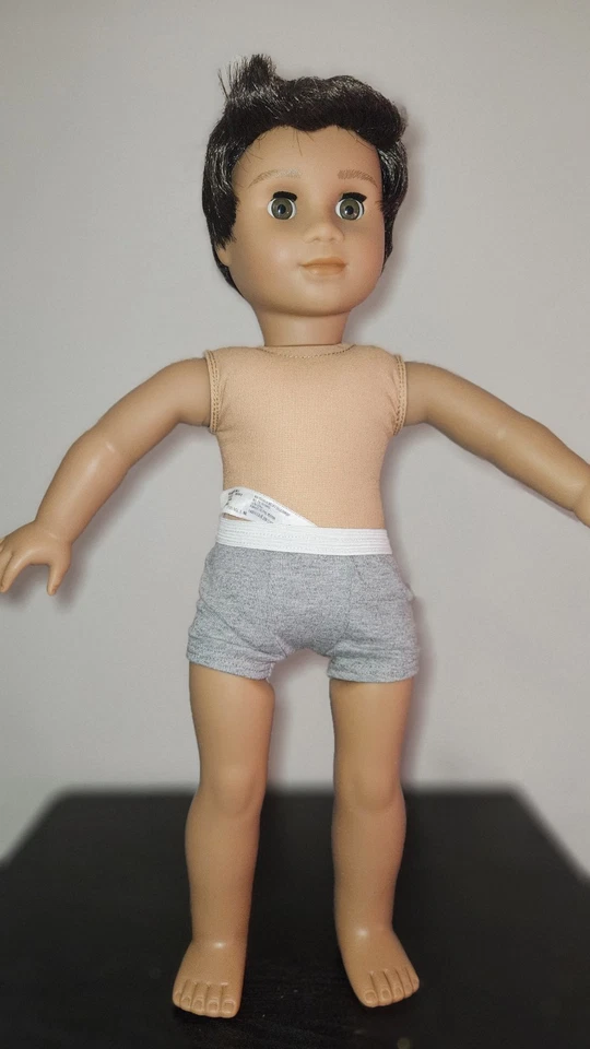 American Girl Doll Boy 76 with Logan Outfit - Image 2 of 4