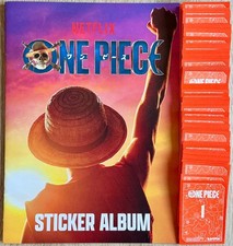 Netflix One Piece Offical Stickers (2026) - Komplett 185 Sticker & Album Diramix