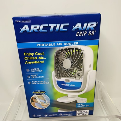 #ad #ad Arctic Air Grip Go Rechargeable Air Cooler Brand New in box $24.86